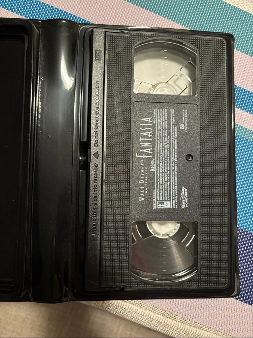 Disney Black Fantasia VHS Tape